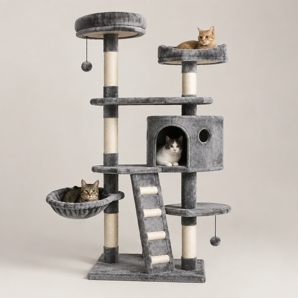 Cat Tree for Large Cats Cat Tower for Indoor